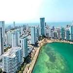 Studio In Cartagena L1 Near The Sea With Air Conditioning And Wifi